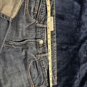 Zara Women's Straight Leg Jeans - Dark Blue